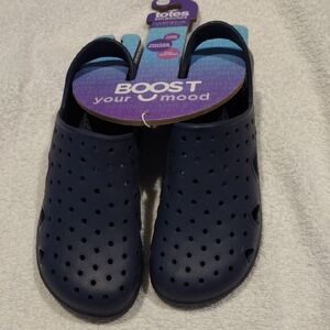 Totes Solbounce Blue Slip-On Boys Clogs